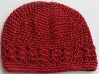 Crochet Kufi Hat Cap Beanie Baby Infant Girl NEW 5Pcs  