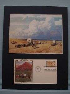 The Oregon Trail & First day Cover  