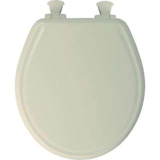 BEMIS Whisper Close Round Closed Front Toilet Seat in Biscuit 600E2 