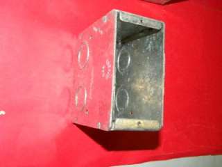 Lot Of 6 The Pitt TP690 Masonry Outlet Box 3 1/2 Inches deep  