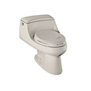 KOHLER San Raphael 1 Piece Elongated Toilet in Biscuit K 3466 96 at 