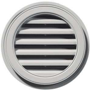 Builders Edge 18 in. Round Gable Vent #030 Paintable 120031818030 at 