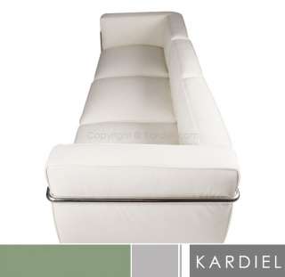 LE CORBUSIER LC3 SOFA WHITE 3 seater chair loveseat leather grande 