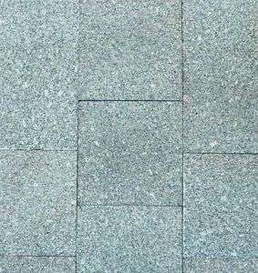 1m² Terrassenplatten Green Granit geflammt 40x40x3cm  