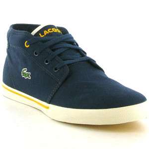   Genuine Ampthill Spm Mens Canvas Shoes Navy Yellow Sizes UK 7   11