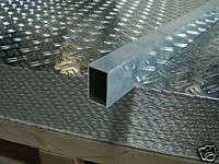 Aluminium Vierkantrohr 40x20x2,0 mm 1000mm Lang Alu  
