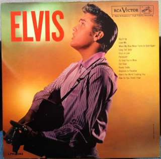 ELVIS PRESLEY 2nd album LP VG LPM 1382 Vinyl 1956 Stunning Cover DG 