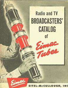 EIMAC Tubes and Data  