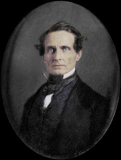 Jefferson Finis Davis CSA President License Civil War  