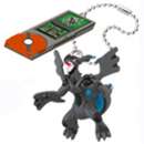 Pokemon BW Zekrom OverDrive Pokedex Mascot Key Chain Figure Tomy 
