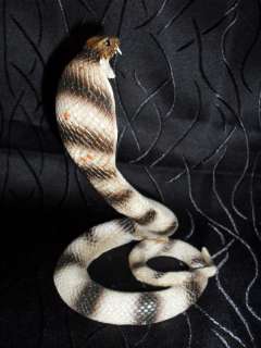 Kobra Schlange 20 cm Reptil Neu Terrarium Deko GES  