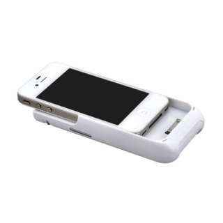 New monolith Pocket Projectors Battery Charger iPhone 4 / 4S White 