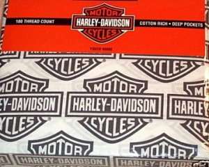 Harley Davidson Flame Rider Sheet Set ~ twin  