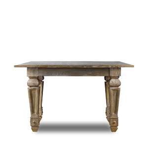47 Small Oak Dining Table Hand finished weathered solid oak with soft 