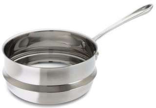 New. All Clad Stainless Steel Double Boiler Insert  