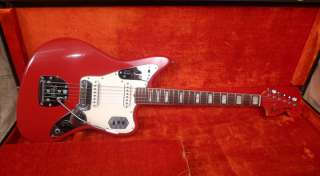 1969 Fender Jaguar DAKOTA RED Custom Color Vintage CLEAN  