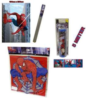 Spiderman Wandtapete   Bordüre   Wanddekoration DECOFUN [NEU]  