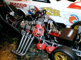 NHRA WHIT BAZEMORE 116 Milestone SPEED RACER Nitro Funny Car Diecast 