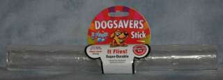 DogSaver Throw Stick Dog Toy Med. Candy flavor Soft HD  