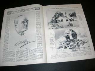 Illustrated London News   July 11, 1925 ANAGLYPHS  