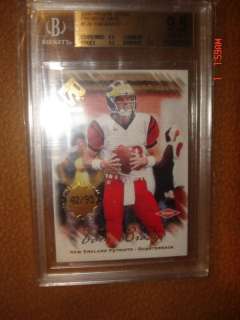Tom Brady RC 2000 Pacific Private Stock RC Premiere Date #42/95 BGS 9 