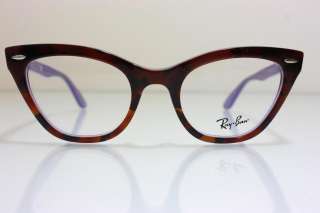 Rayban New Frames Eyeglasses Eyewear RX 5226 5031 49mm Havana Violet 
