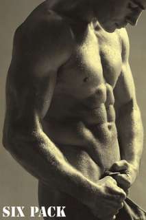 MALE BODY PINUP ~ SIX PACK ABS POSTER Photography  
