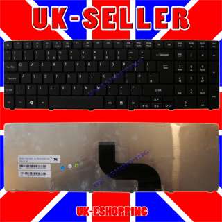 Acer Aspire 5800 5542G 5738Z V104730AK1 Laptop Keyboard  