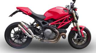 EXHAUST SYSTEM DUCATI MONSTER 1100 EVO 2011 GPR MADE ITALY DEEPTONE 