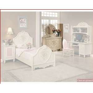  Acme Furniture Dresser with Mirror in Cream AC02215 6 