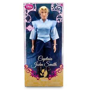 Disney Barbie Pocahontas Captain John Smith Doll Ken  