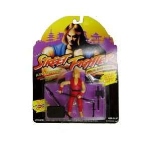  Capcom Street Fighter Movie Action Figure Ken Masters MOC 