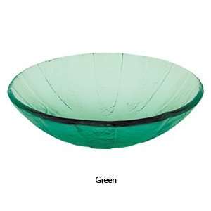  Decolav Green Pinwheel Art Glass Vessel Sink1090 GR
