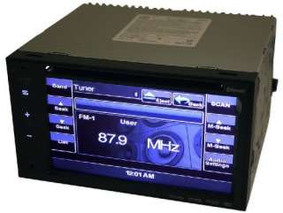 AUTORADIO CLARION 2 DIN TFT DVB T DVD GPS BLUETOOTH  
