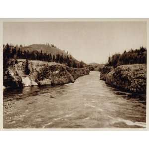  1926 Miles Canyon Lewes River Yukon Territory Canada 