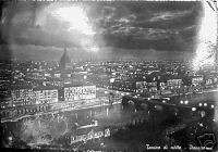 1950 TORINO di notte panorama  