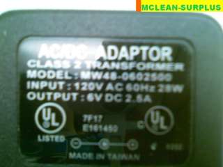 Generic MW48 0602500 AC Adapter Power Supply 6V 28w  