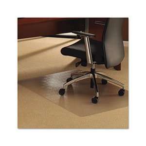  Ultimat Chair Mat for Plush Pile Carpets, 48 x 53, Clear 