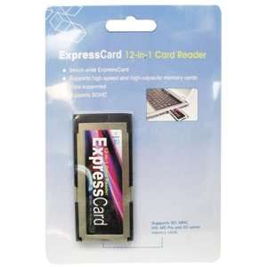  GWC Technology BR5100 12 in 1 ExpressCard Reader 