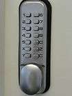 Digital Push Button Door Lock with hold back in Brass