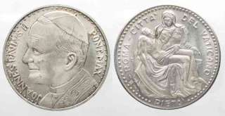 Medal JOANNES PAVLVS II Pont.Max. Roma citta del Vaticano Pieta 35mm 