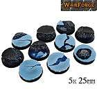   Résine / Resin base 5 x 25 mm Compatible Warhammer 40K ICE / GLACE