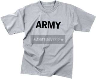 Grey Army Physical Training Kids Military Tactical T Shirt (Item 