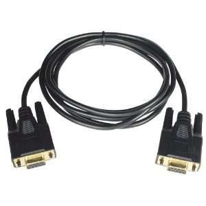    010 Interlink Serial File Transfer Cable DB9F/F   10ft Electronics