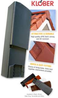 Brown, Slate Grey or Terracotta) Genuine Klober Uni Dry Verge System 