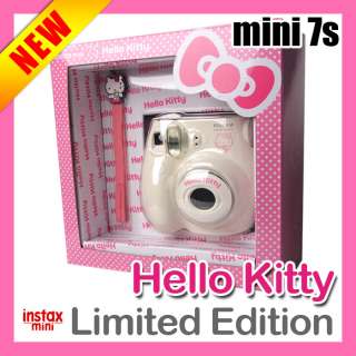 Fuji INSTAX Mini 7s Camera White HELLO KITTY ★★★   