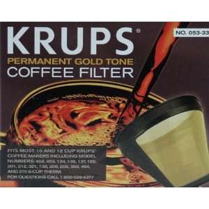  Krups Gold Tone Filters