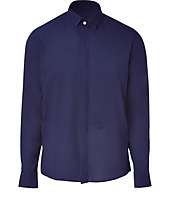 James Perse Washed Blue Standard Cotton Shirt  Herren  Hemden 