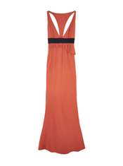 Full Length Slinky Dress by Jasmine Di Milo   Orange   Buy Dresses 