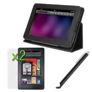   Screen Protector + Black Universal Stylus with Flat Tip for New 